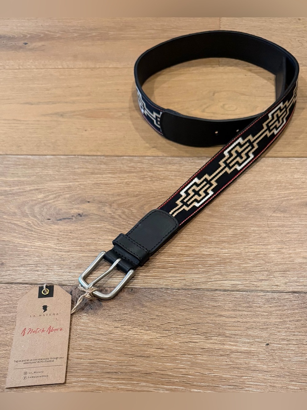 LA MATERA Limited Edition Caballer Leather Size 34 NWT - Picture 4 of 11